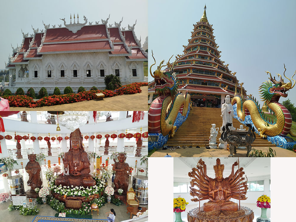  معبد Wat Huay Pla Kang  در تایلند